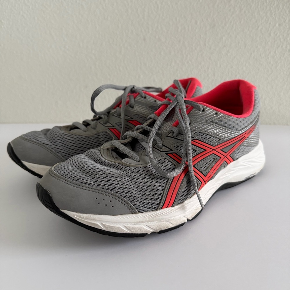 ASICS Gel-Contend 6 Grey/Coral Sneakers Women’s Size 9‎ Running